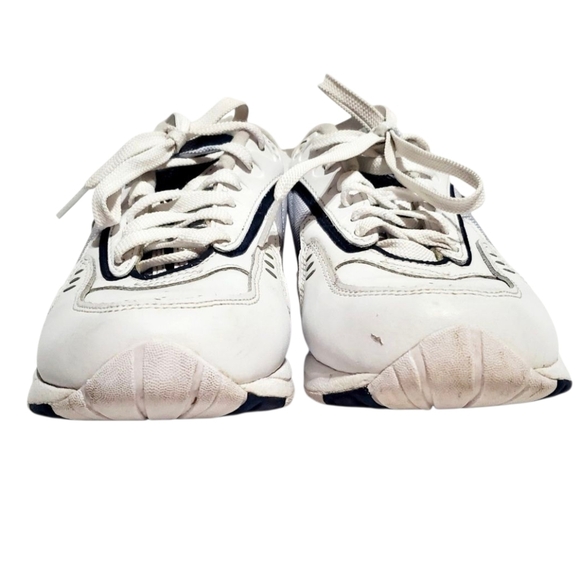 New Balance Womens White Achieve 555 Lace Up Athletic Walking Shoes Size 9 - Picture 4 of 16